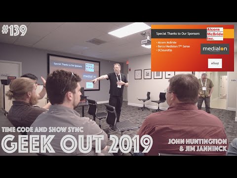 Time Code &amp; Show Sync Geek Out w/ John Huntington @ InfoComm 2019