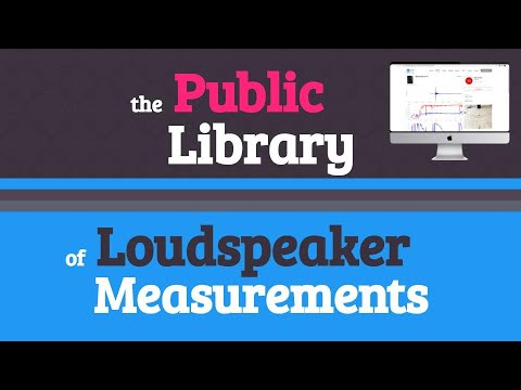 The Public Library of Loudspeaker Measurements (Live Sound Summit 2021)