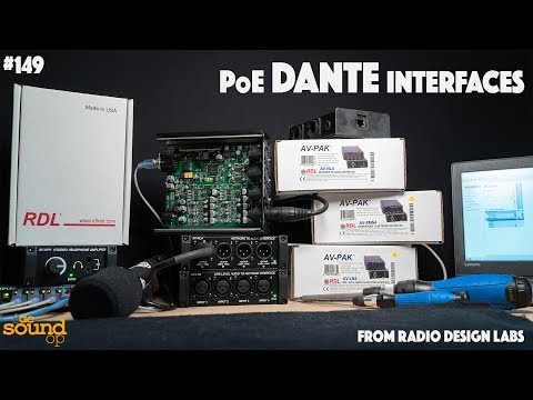 #149 - Dante Audio Interfaces by Radio Design Labs - First Look