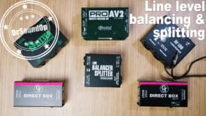 Balancing, Isolating and Splitting Line Level Audio
