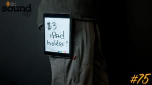 #75 – Simple way to keep your hands free when iPad mixing!