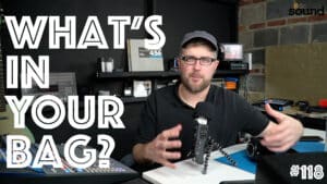#118 – What’s in YOUR Bag – Trevor’s Pro Audio Pelican Case Kit