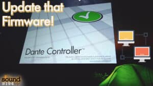 dante controller firmware updates