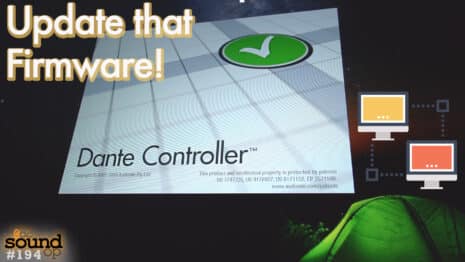 dante controller firmware updates