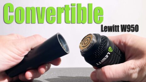 Lewitt W950 Audio Demo and Review