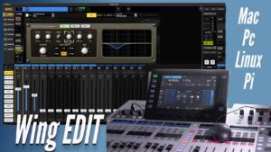 Behringer WING EDIT App for Mac, PC, Linux & Pi 🖥️