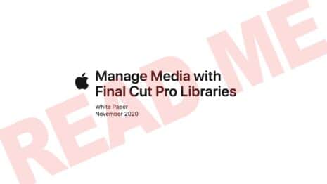 Manage Media with Final Cut Pro Libraries