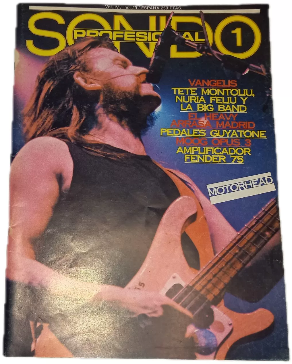 Sonido 1 Profesional — Vol 4 No 29 (1982)