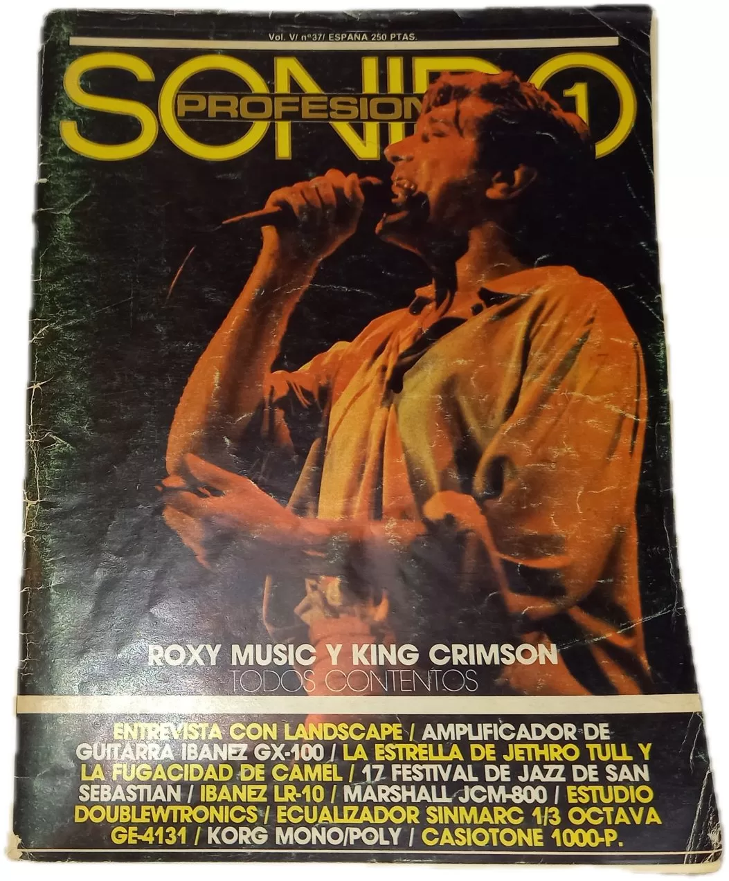 Sonido 1 Profesional — Vol 5 No 37 (1982)