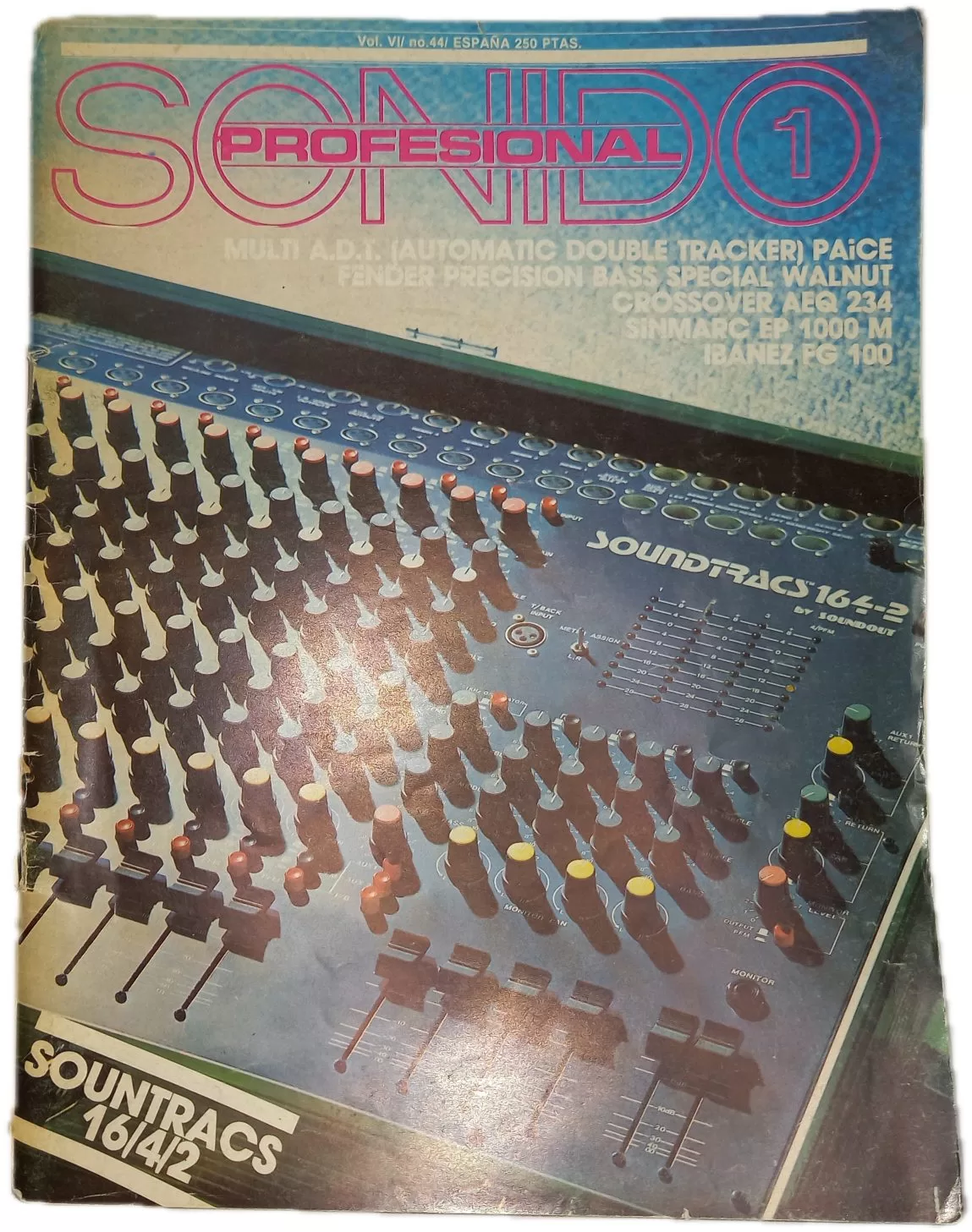 Sonido 1 Profesional — Vol 6 No 44 (1983)