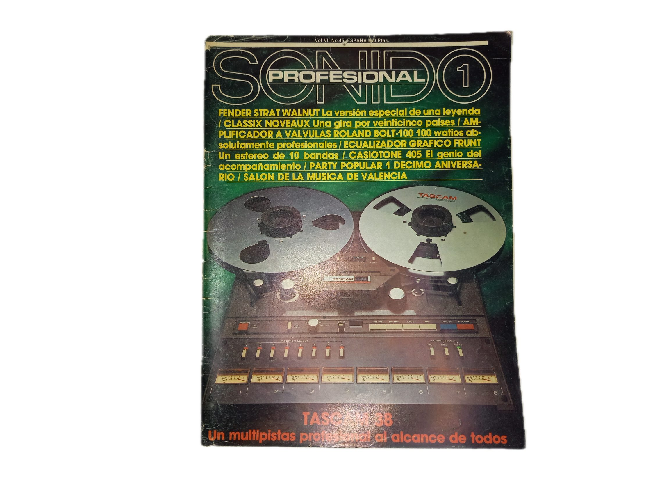 Sonido 1 Profesional — Vol 6 No 45 (1983)