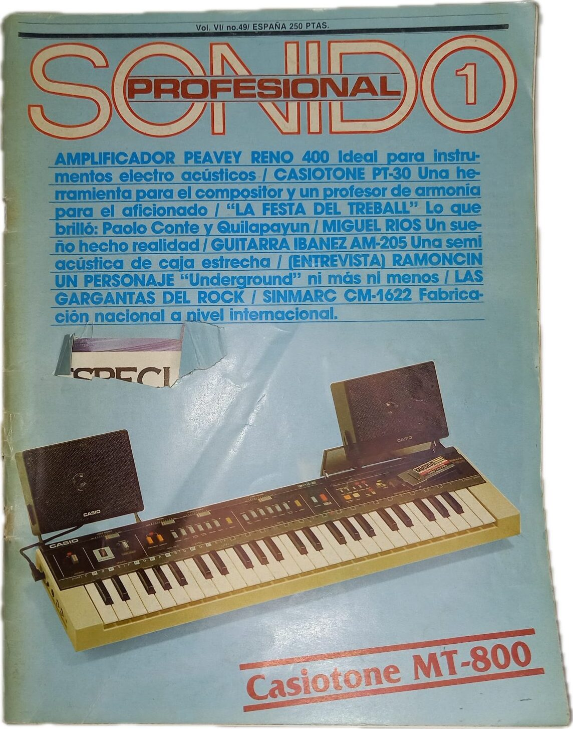 Sonido 1 Profesional — Vol 6 No 49 (1983)