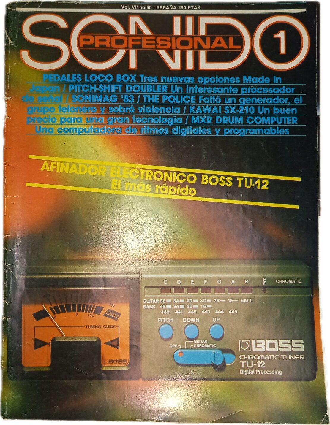 Sonido 1 Profesional — Vol 6 No 50 (1983)